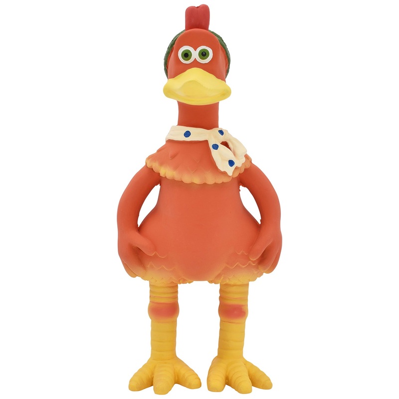 Chicken Run Latex Toy|Ginger|Rocky|9.5″