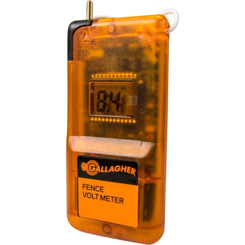 Gallagher Digital Volt Meter / Reader  Electric Fence Tester & Voltage Monitor for Livestock & Battery Energizers