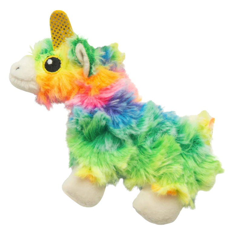 Kitty Momma Plush Cat Toy with Catnip, 4, Rainbow  Crinkly, Interactive, Eco-Friendly Toy for Cats