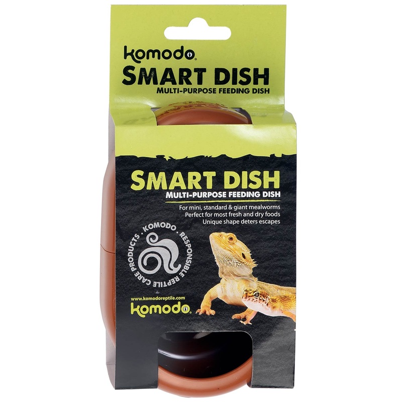 Komodo Smart Dish Reptile Feeding Dish