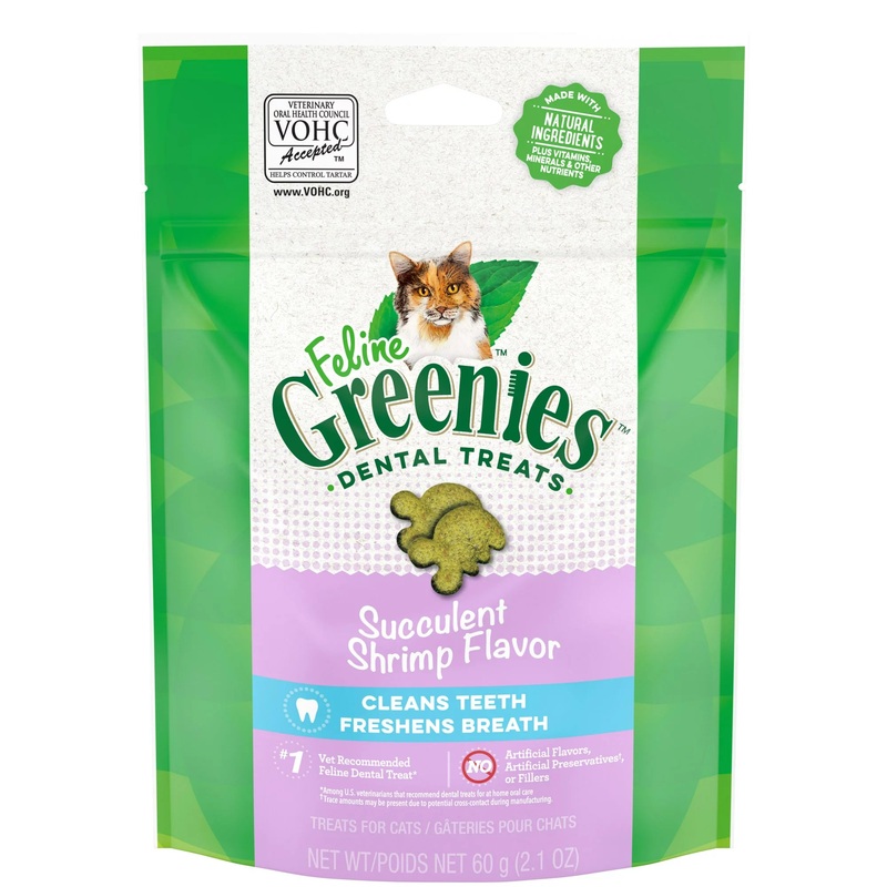 Greenies Succulent Shrimp Dental Cat Treats