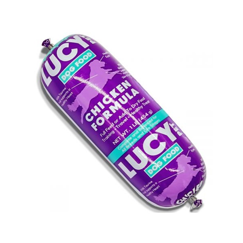 Lucy Pet Chicken Formula Dog Food Rolls