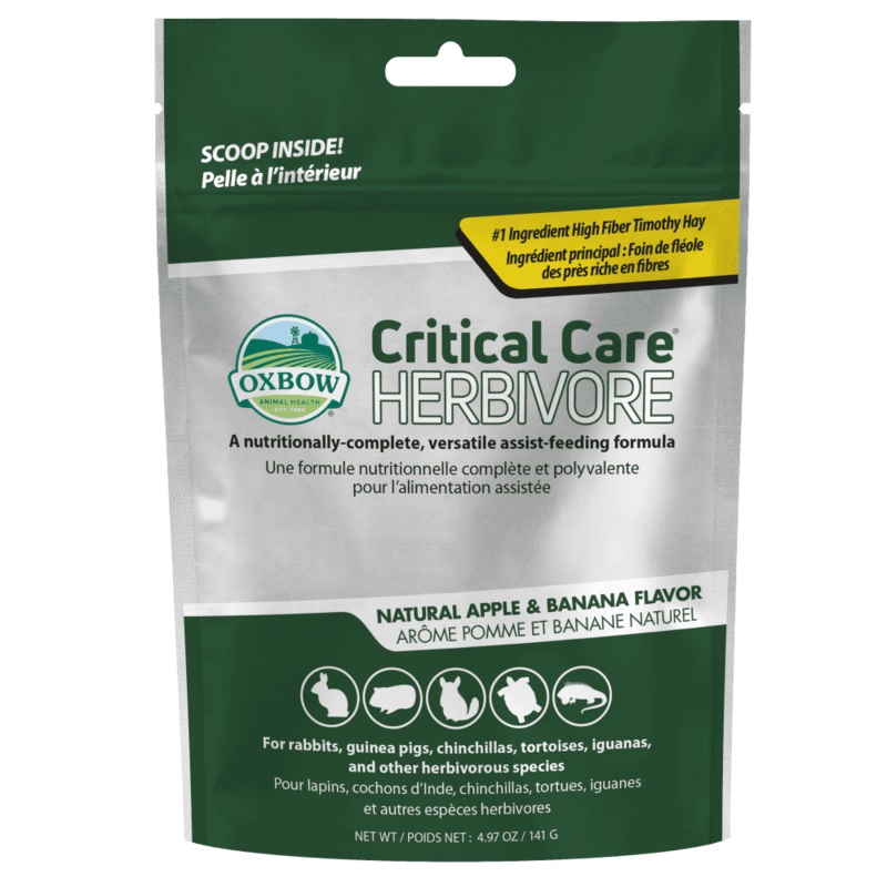 Oxbow Critical Care Herbivore Apple-Bananna