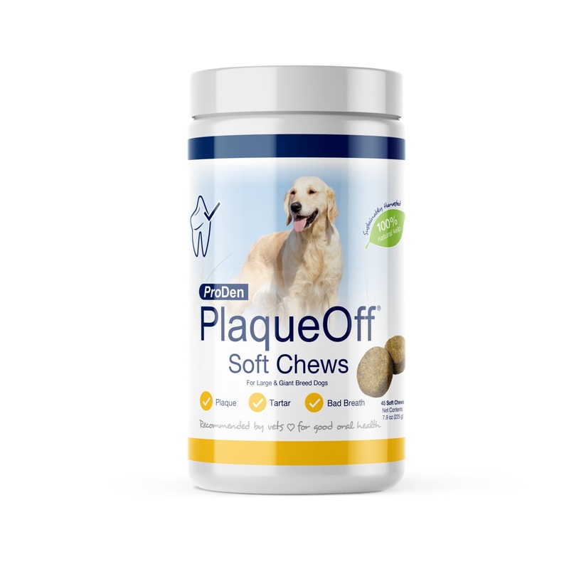 ProDen PlaqueOff Soft Chews – Large & Giant Breed Dogs
