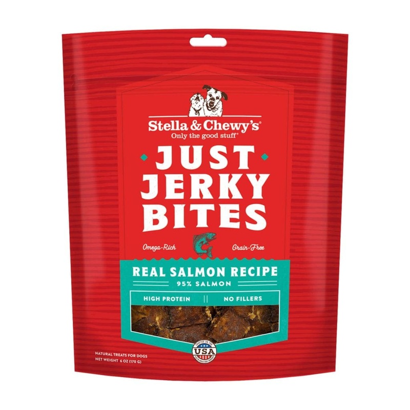 Stella & Chewy’s Just Jerky Bites Real Salmon Recipe Dog Treat