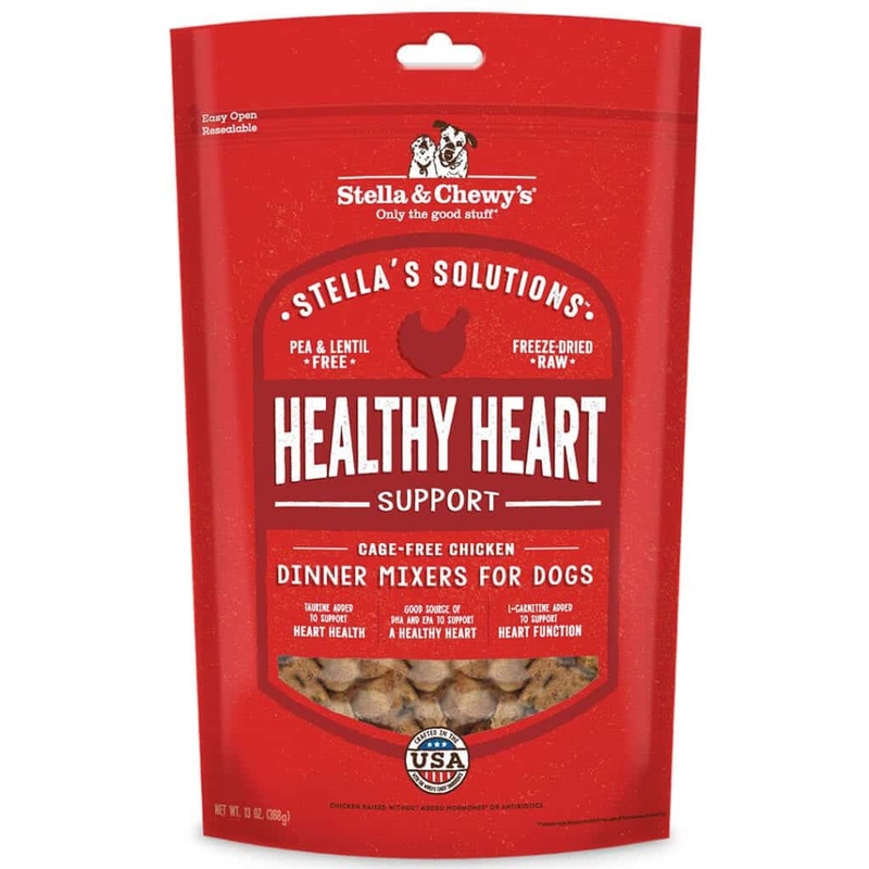 Stella’s Solutions Healthy Heart Support Cage-Free Chicken Dinner Mixers for Dogs