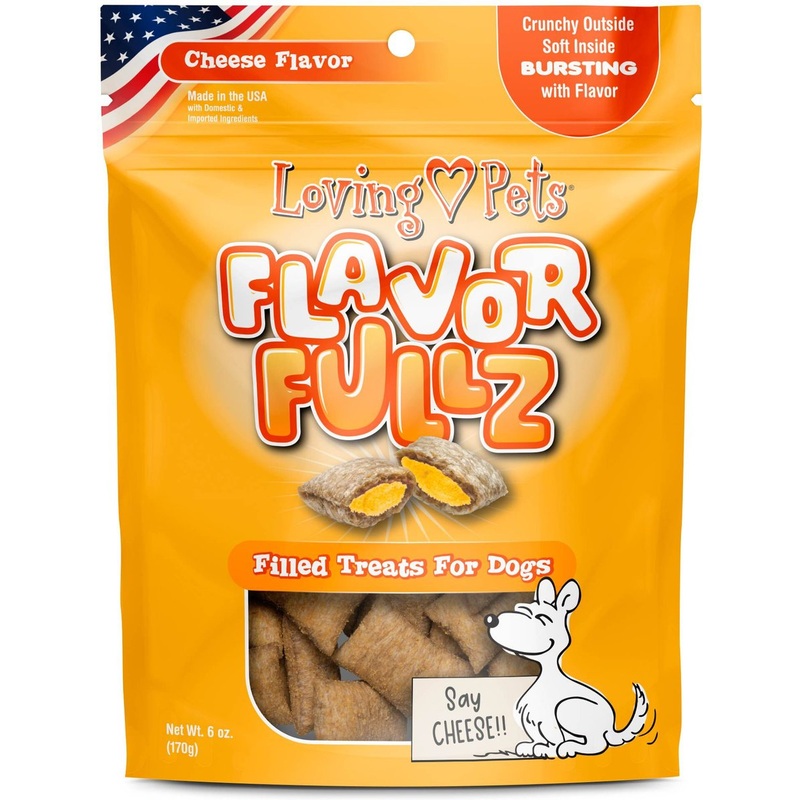 Loving Pets Flavorfullz Cheese Filled Dog Treats