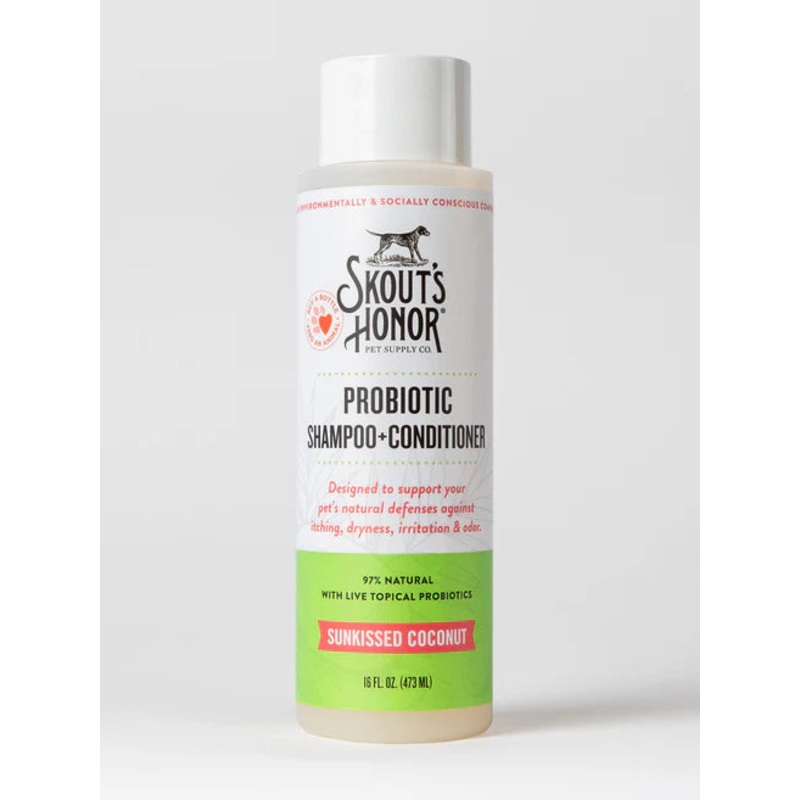 Skout’s Honor Probiotic Sunkissed Coconut Shampoo & Conditioner