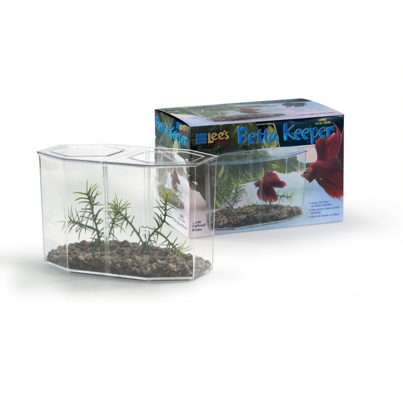 Lee’s Dual Betta Hex Tank Kit