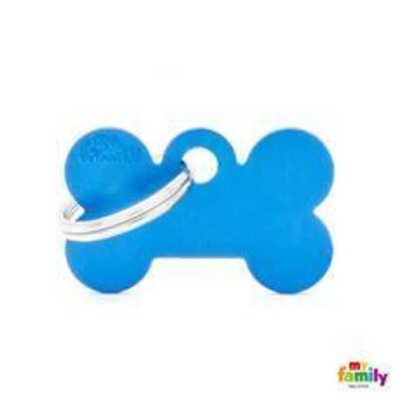 My Family Pet Tags Blue Bone|Small|Large