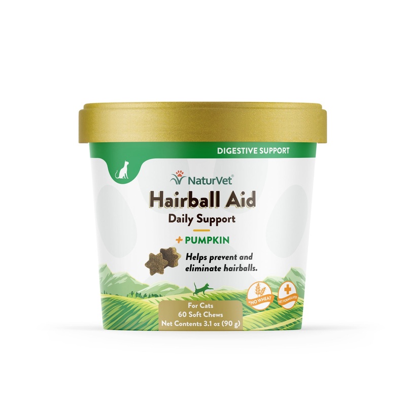 NaturVet Hairball Aid Chews|60-ct