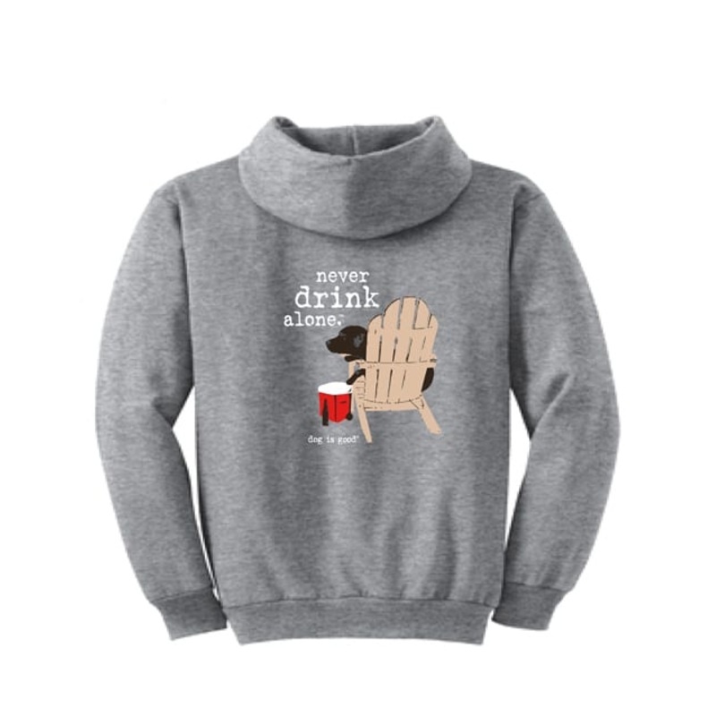 Never Drink Alone Hoodie (Unisex)