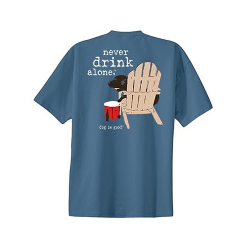 Never Drink Alone T-shirt (Unisex)