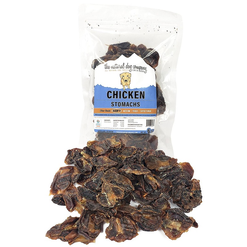 Tuesday’s Natural Dog Company Chicken Stomachs Dog Treat
