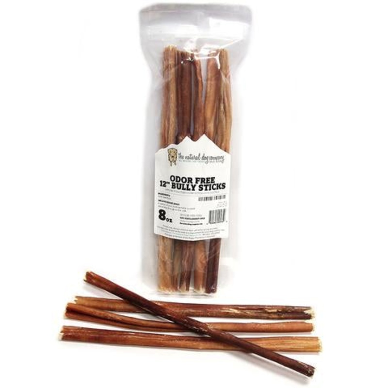 Tuesday’s Natural Dog Company Odor Free Bully Sticks- 12 inch