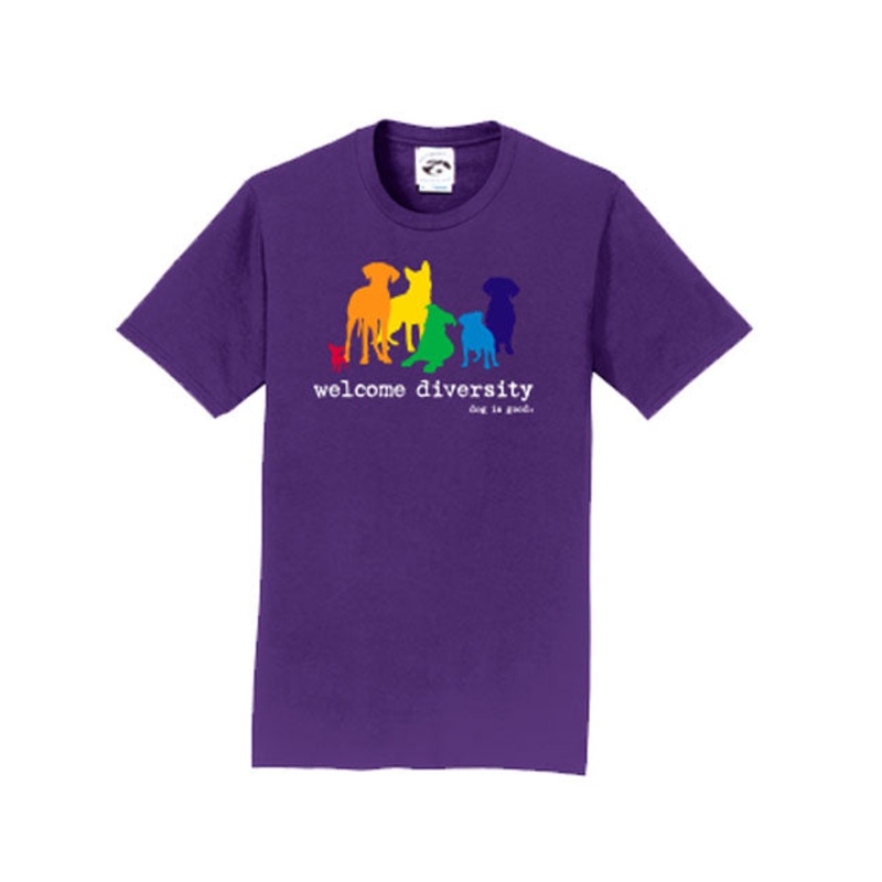 Welcome Diversity (Purple Unisex)- Special Order