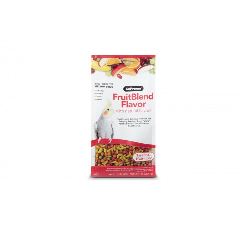Zupreem FruitBlend with Natural Flavors Medium Bird Food