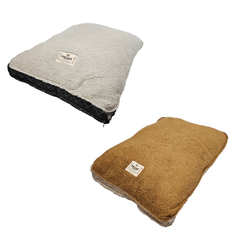 Happy Tails Microsuede Gusset Dog Bed, 40 x 30