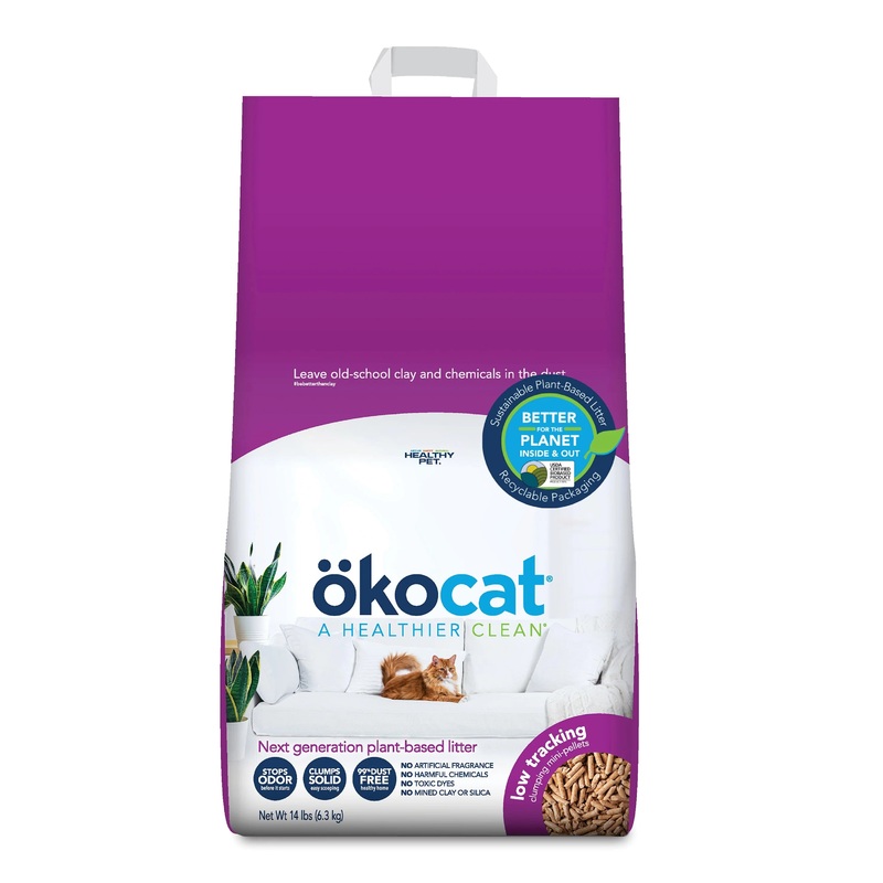 kocat Low Tracking Mini-Pellets Clumping Wood Cat Litter