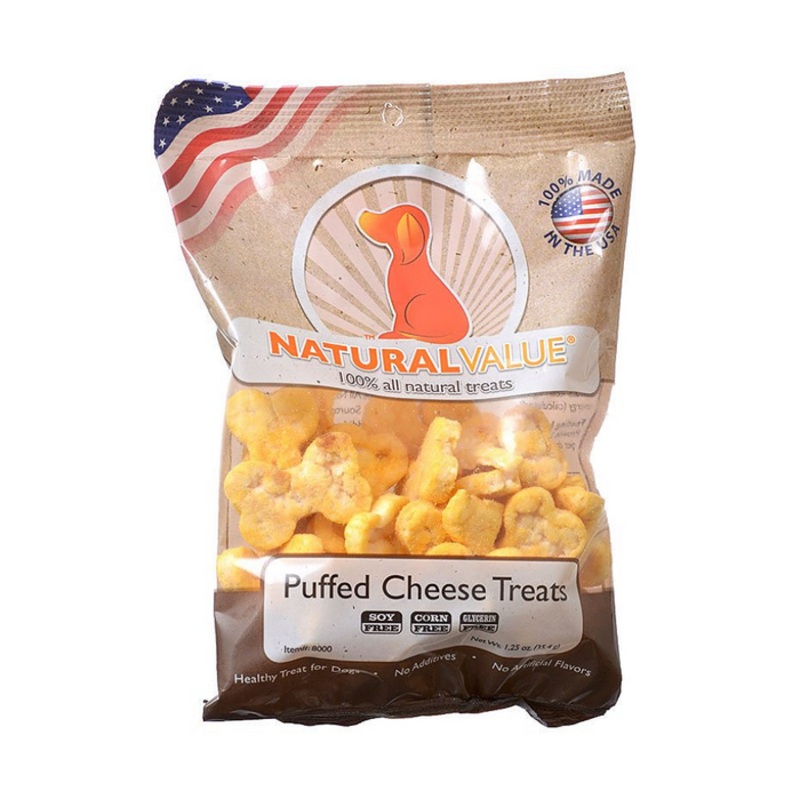 Loving Pets Cheese Puffed Dog Treats