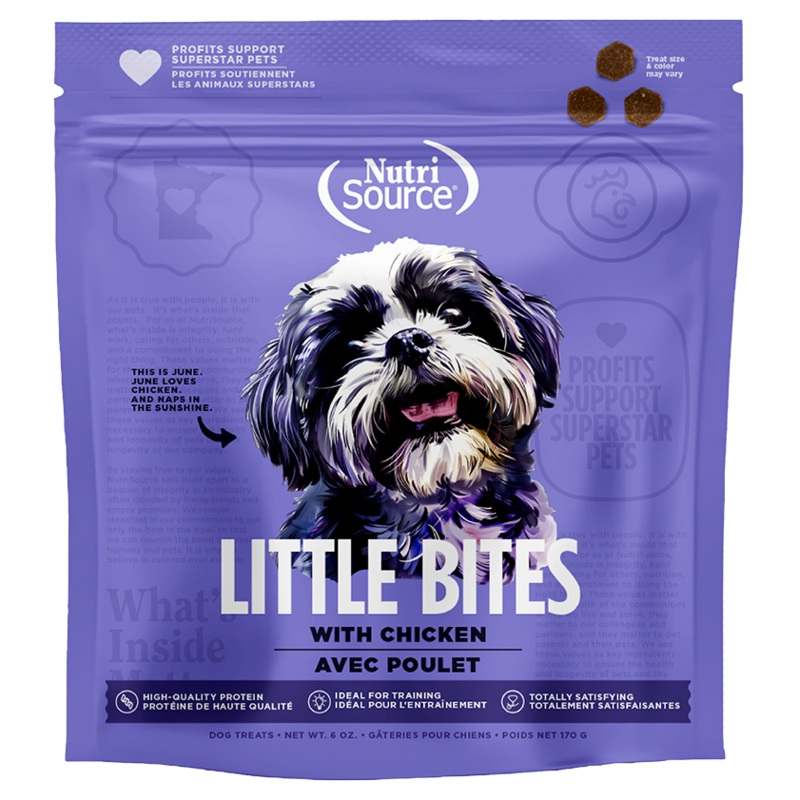 NutriSource Little Bites with Chicken Dog Training Treat