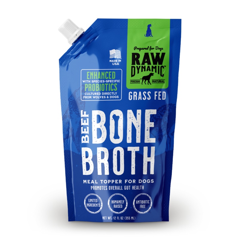 Raw Dynamic Frozen Beef Bone Broth For Dogs