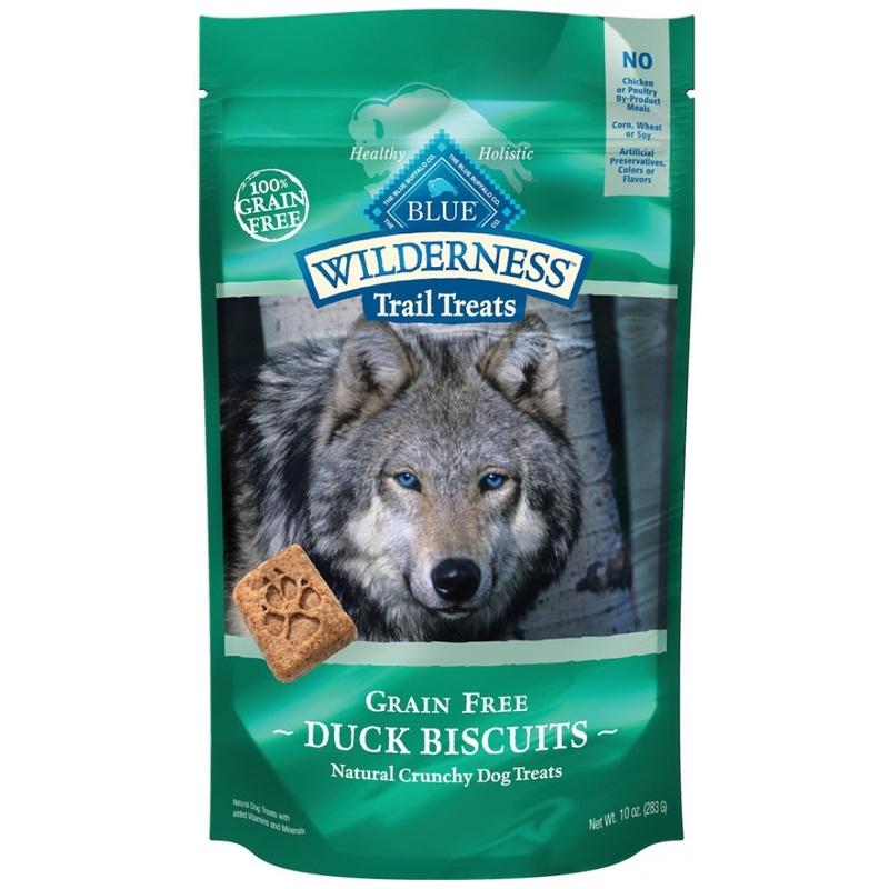 Blue Buffalo Wilderness Trail Grain Free Duck Dog Biscuits