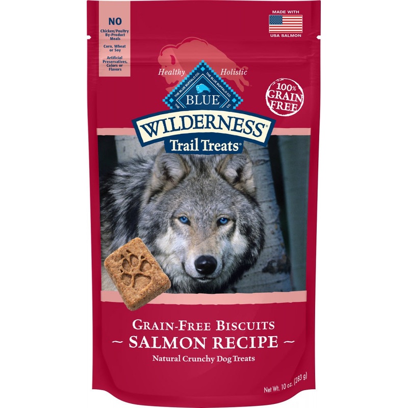 Blue Buffalo Wilderness Trail Grain Free Salmon Dog Biscuits