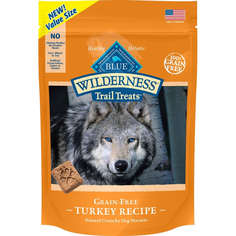 Blue Buffalo Wilderness Trail Grain Free Turkey Dog Biscuits