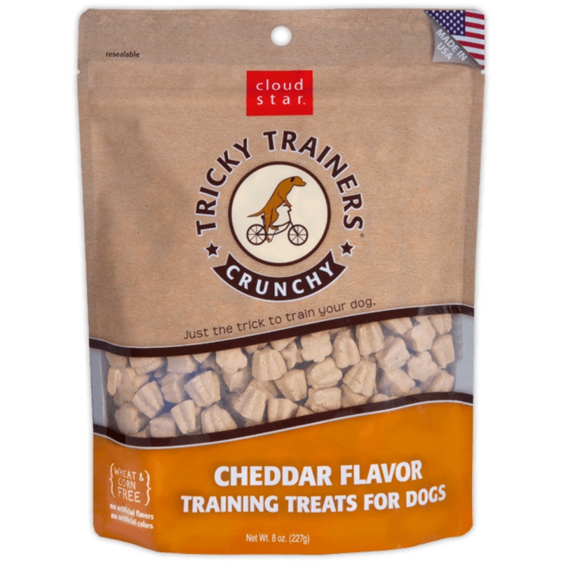 Cloud Star Crunchy Tricky Trainers Cheddar Dog Treats
