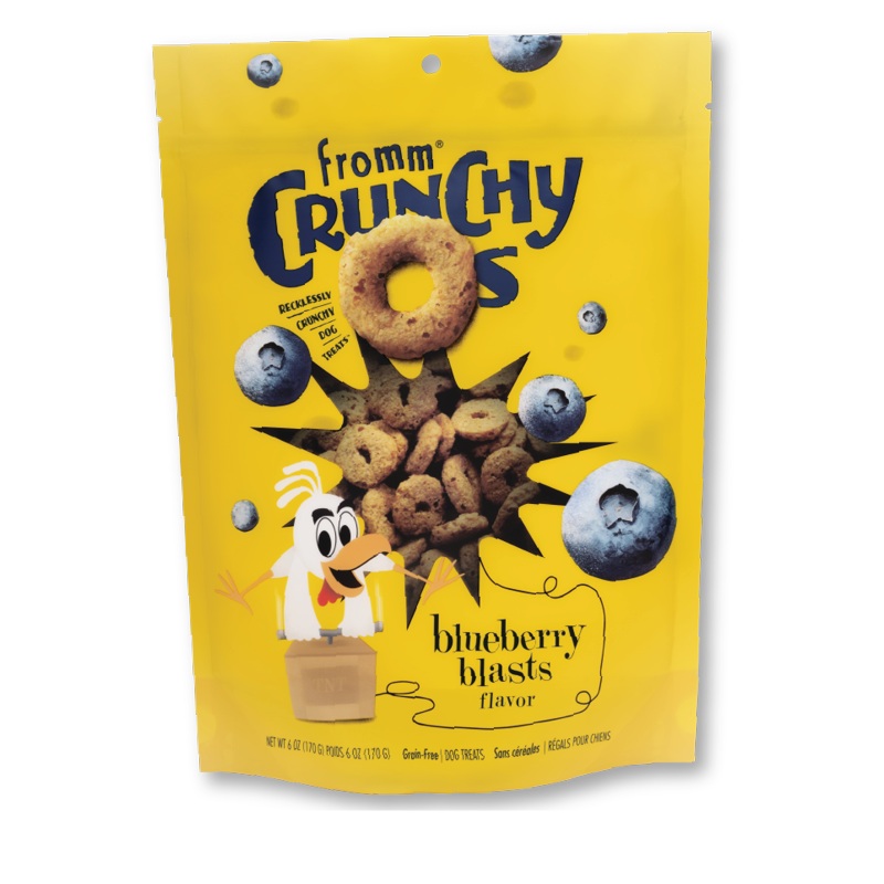 Fromm Crunchy O’s Grain Free Blueberry Blasts Dog Treats
