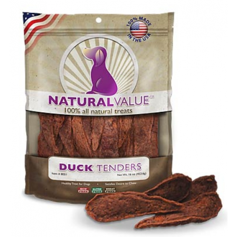 Loving Pets Natural Value Duck Tenders Dog Treats