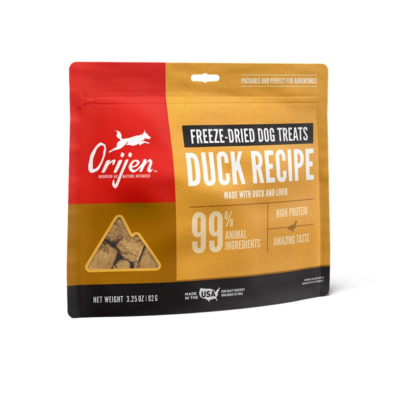 ORIJEN Freeze Dried Duck Recipe Dog Treats