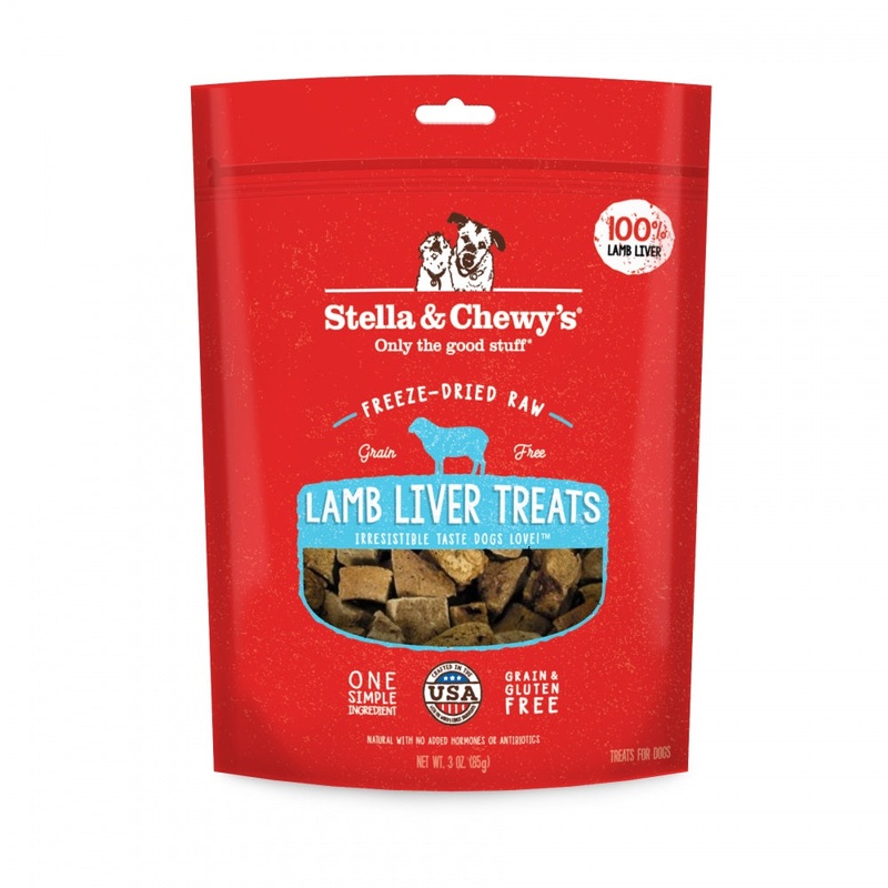 Stella & Chewy’s Freeze-Dried Raw Lamb Liver Dog Treats