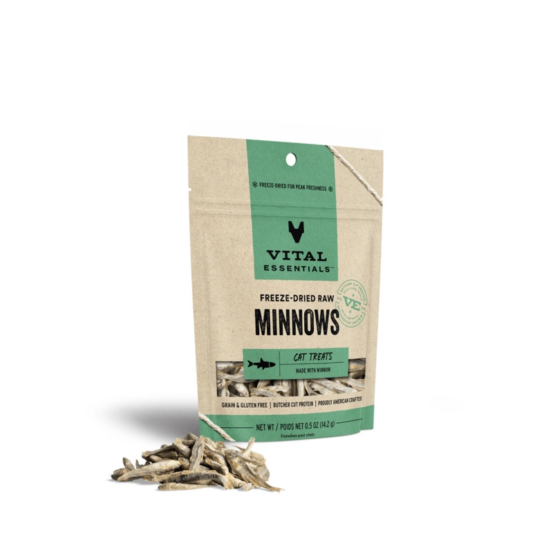 Vital Essentials Freeze-Dried Minnows Cat Treats