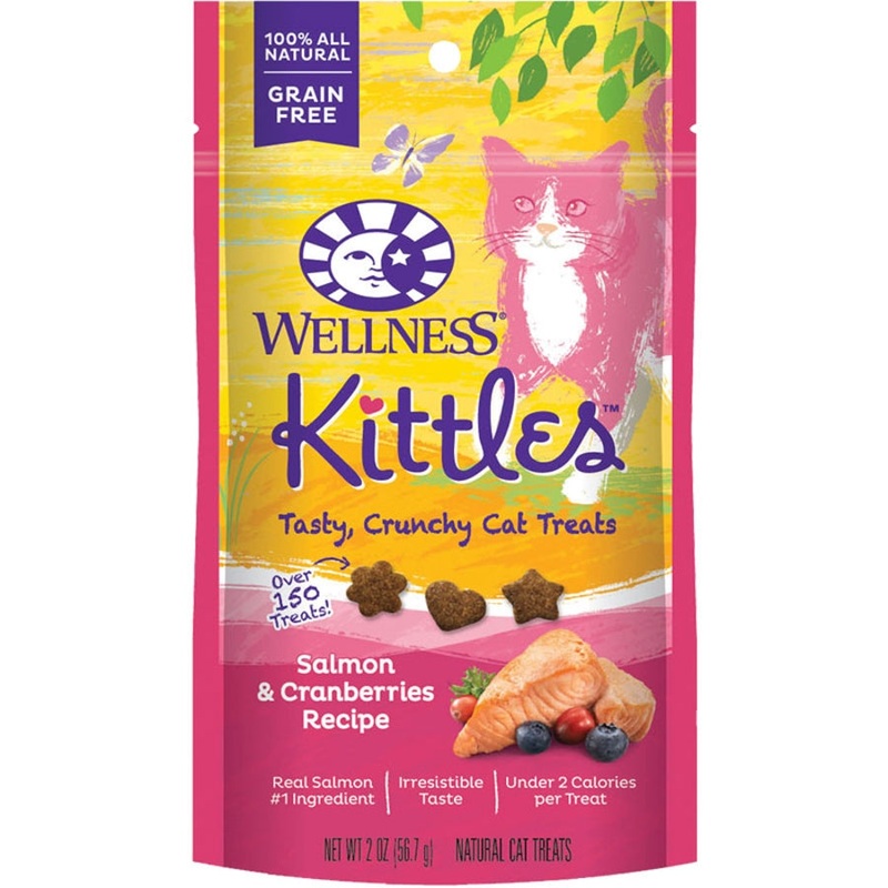 Wellness Kittles Crunchy Salmon & Cranberry Cat Treats
