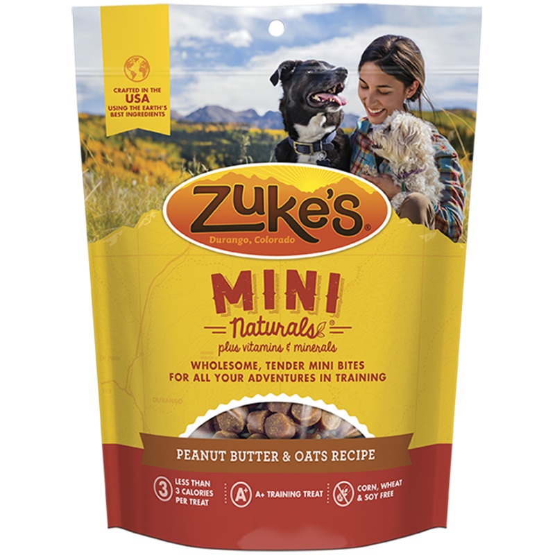 Zukes Mini Naturals Peanut Butter Dog Treats