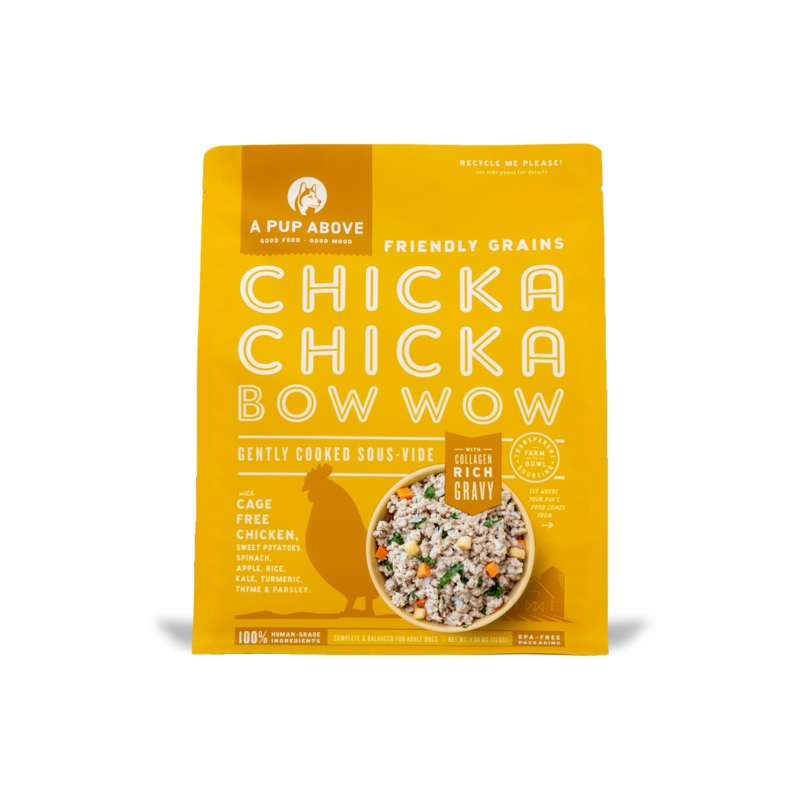 A Pup Above Chicka Chicka Bow Wow Gently Cooked Frozen Dog Food
