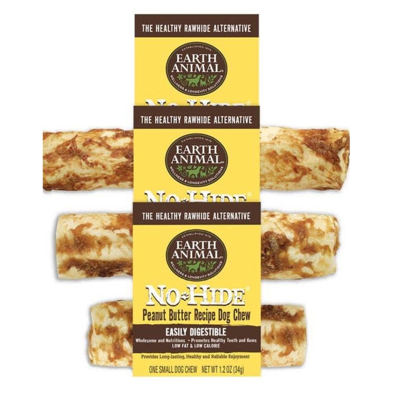 Earth Animal No-Hide Peanut Butter Rolls