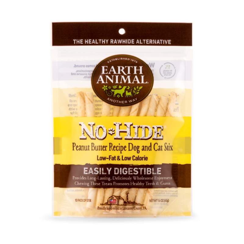 Earth Animal Peanut Butter No-Hide Sticks
