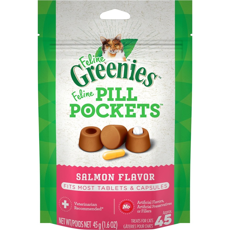 Greenies Feline Salmon Pill Pockets