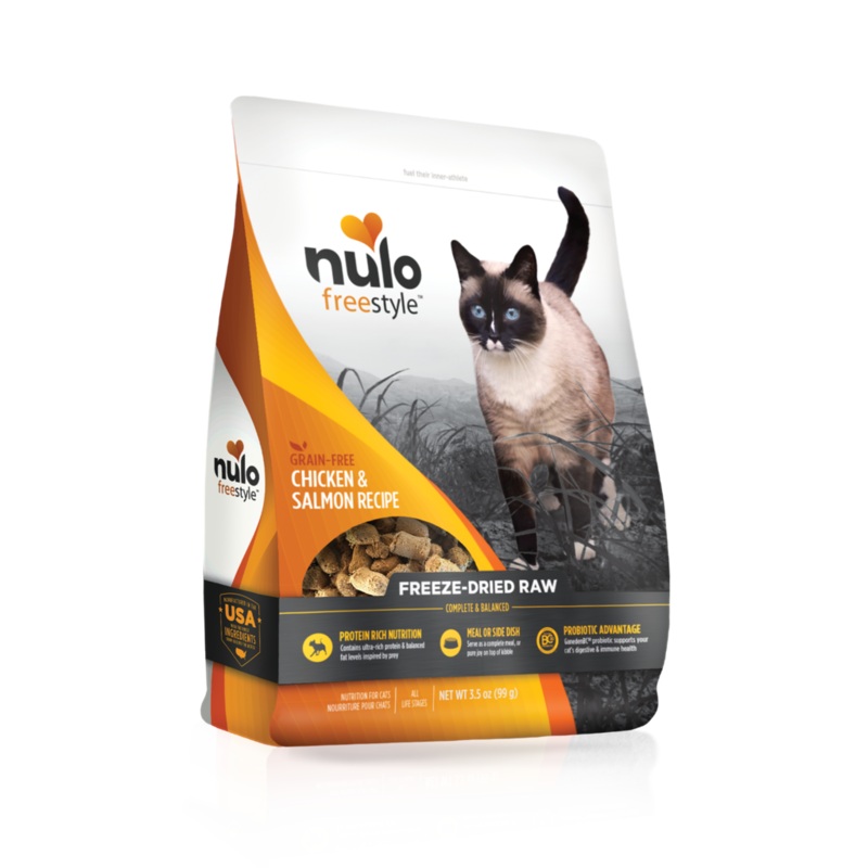Nulo FreeStyle Chicken & Salmon Recipe Freeze-Dried Raw Cat Food