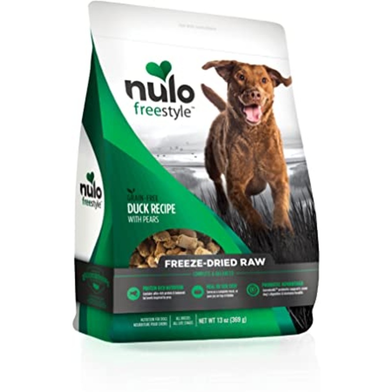 Nulo Freestyle Grain-Free Duck Recipe With Pears Freeze-Dried Raw Dog Food