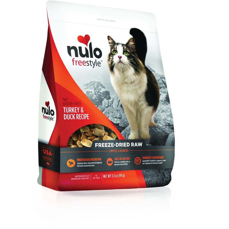 Nulo FreeStyle Turkey & Duck Recipe Freeze-Dried Raw Cat Food
