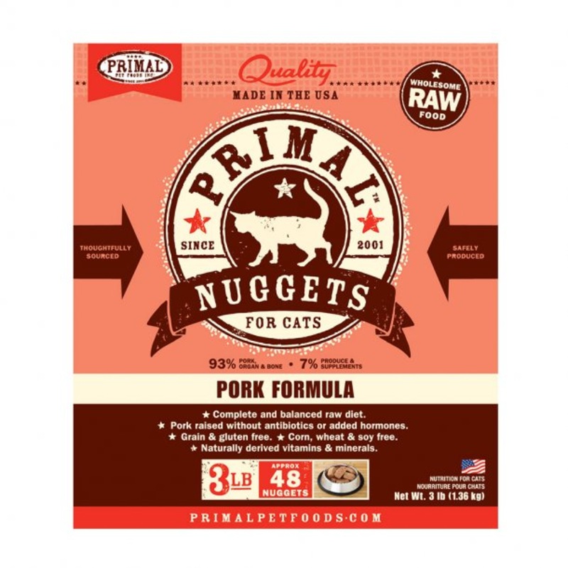 Primal Frozen Cat Pork|3 lb