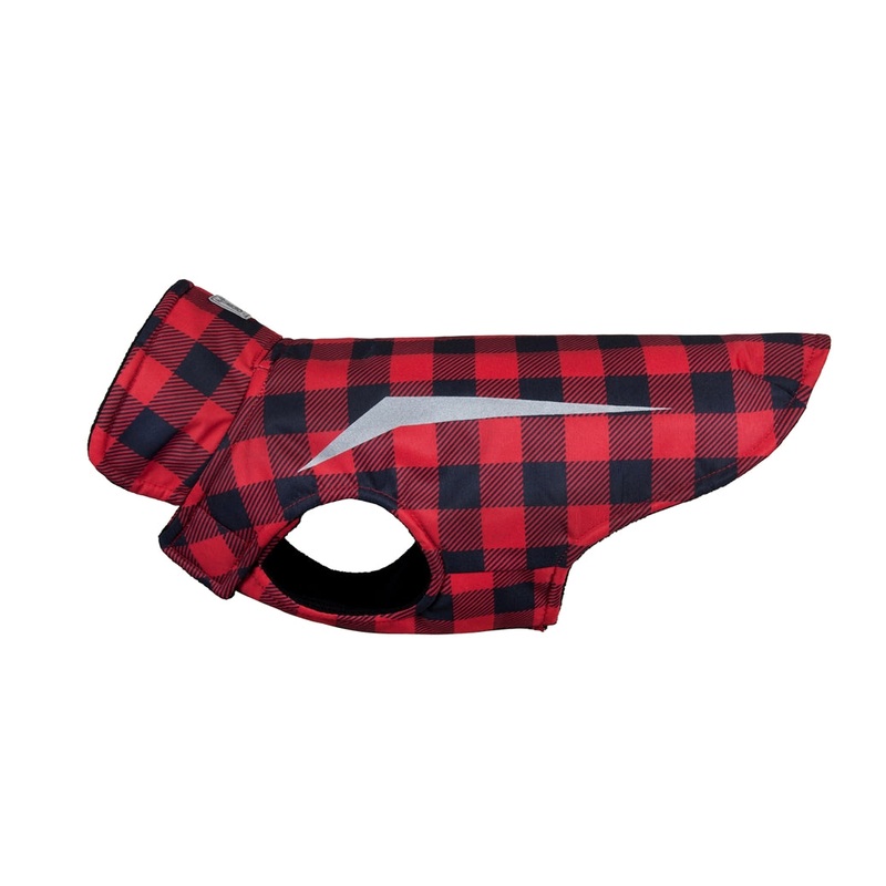 RC Pet Shasta Coat Red Plaid Coat