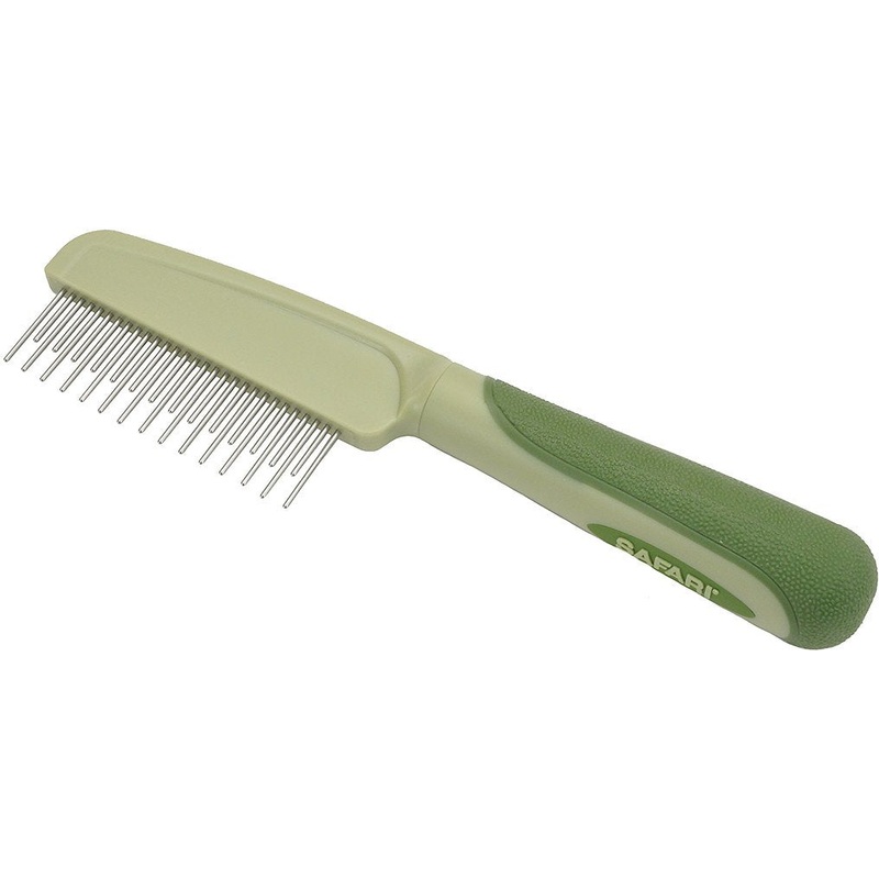 Safari Shedding Dog Comb with Rotating Teeth