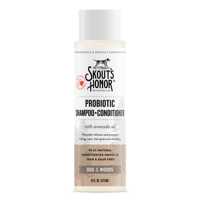 Skout’s Honor Probiotic Shampoo + Conditioner Dog of the Woods For Dogs & Cats