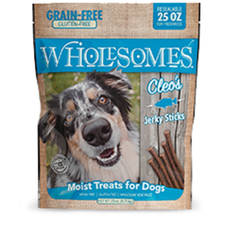 Wholesomes Cleo’s Fish Jerky Dog Treats