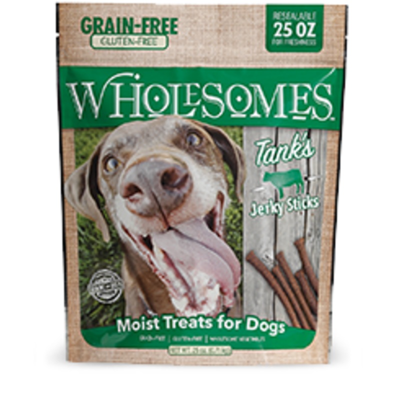Wholesomes Tank’s Beef Jerky Dog Treats